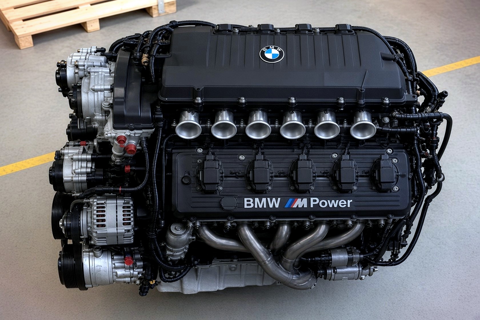 BMW engine detail